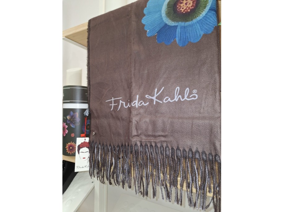 Pañuelo-bufanda frida kahlo