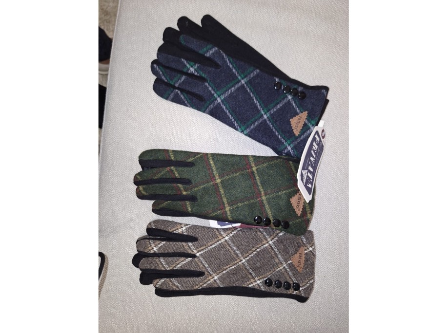 Guantes en varias tonalidades