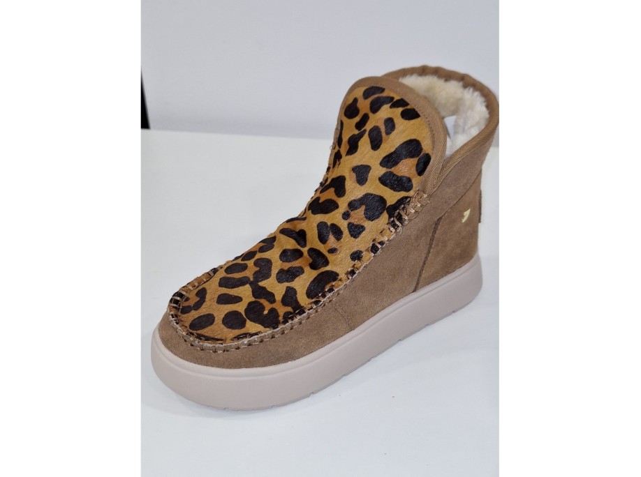 Bota leopardo, borreguito, gioseppo